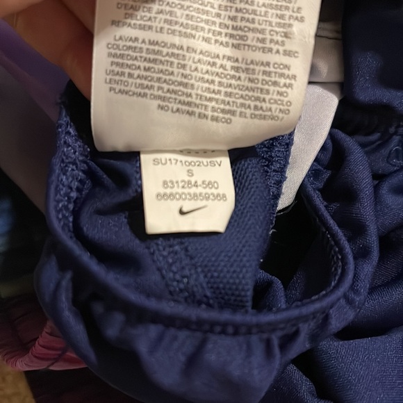 Nike Tempo Running Shorts Galaxy Watercolor Lined. Size Small - Picture 10 of 10